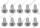 Vis, (x10) Vaillant 0020008184