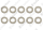 Joint, (x10) Vaillant 0020047095