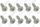Vis (x10) Vaillant 0020073877