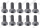 Vis, m8x20-a2, iso14583 (x10) Vaillant 0020093220