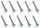 Vis (x10) Vaillant 0020135522