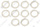 Rondelle de joint (x10) Vaillant 0020143460