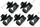 Support cablage (kit x5) Vaillant 0020175811