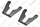 Clip (x2) Vaillant 0020177989
