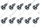 Vis, (x10) Vaillant 0020198257