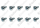Vis (x10) Vaillant 0020206137