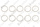 Joint plat (x10) Vaillant 0020206139