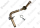 Tube gaz (au-dessous) Vaillant 0020218791