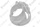 Bouchon (contre vente), blanc Vaillant 0020231441