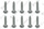 Vis, (x10) Vaillant 0020235950