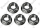 Ecrou, (x5) Vaillant 0020278346