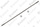 Barre de fixation Vaillant 060324