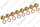Jeu de conversion injecteurs (8x d 0,88) Vaillant 200145