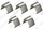 Clip (x5) Vaillant 219628