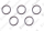 Joint torique, (x5) Vaillant 8000011459