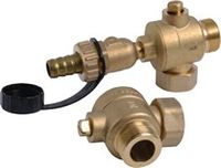 Vannes chauff + vidange avec bouchon Viessmann 7829806