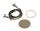 Viseur de flamme verre cplt avec joint Buderus 7098575