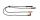 Cable all.- ionissation WG20/WG30 Lg600mm Weishaupt 23231011042