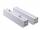 Profil 100 mm blanc 450 mm (emballés par paire + visseries)  SUPPORT PVC 450X80 X2