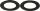 Joint bruleur jusqu au 10/99 (2 pieces) Wolf 8601932