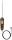 Sonde d' ambiance Pt100 avec cordon pour Testo 440/400 Testo 0618 0072