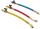 3 flexibles, 15cm avec vannes - 1/4" Value TF-FRJB14-CV