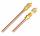Vanne d'acc&egrave;s Schrader 1/4" avec bouchon sur tube 3/8" de 100 mm Teddington TF-SU 06