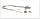 Bruleur pilote assy GN (+ tube veilleuse) Aosmith 0313230(S)