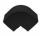 Coude exterieur 90° taille 80 noir Generic 